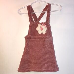 Nannette Pink Ribbed Jumper Dress Size 18 Months